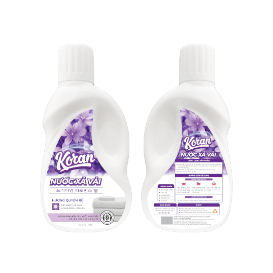 Nước Xả Vải Koran Hương Quyến Rũ 120ml