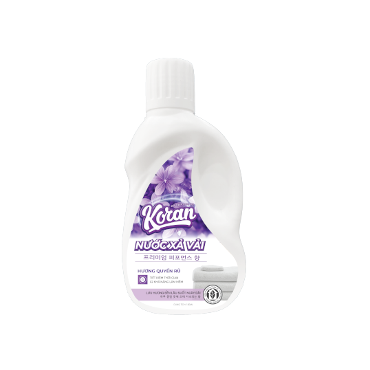 Nước Xả Vải Koran Hương Quyến Rũ 120ml Mat Truoc