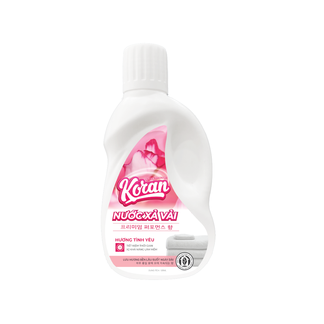 Nước Xả Vải Koran Hương Tình Yêu 120ml Mat Truoc