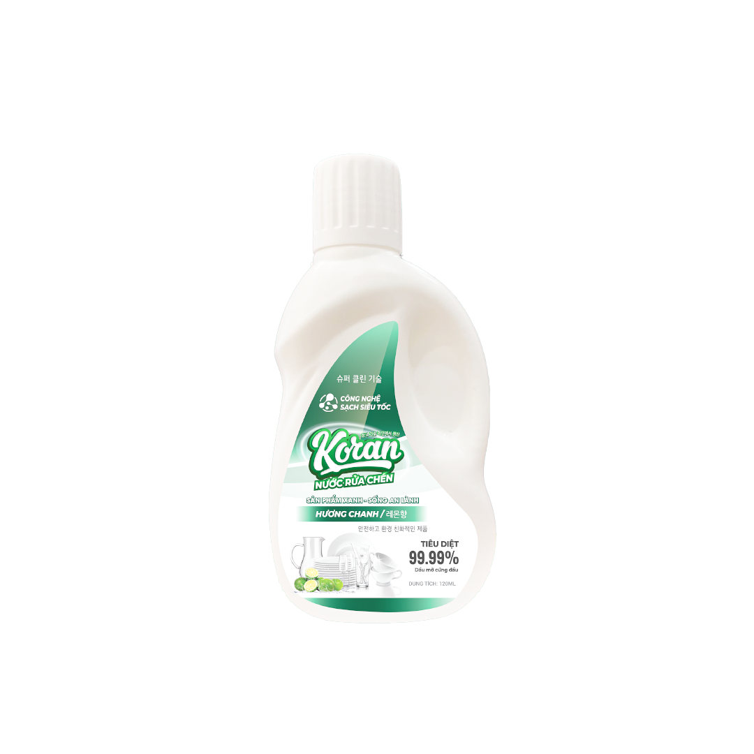 Nước Rửa Chén Hương Chanh 120ml Mat Truoc