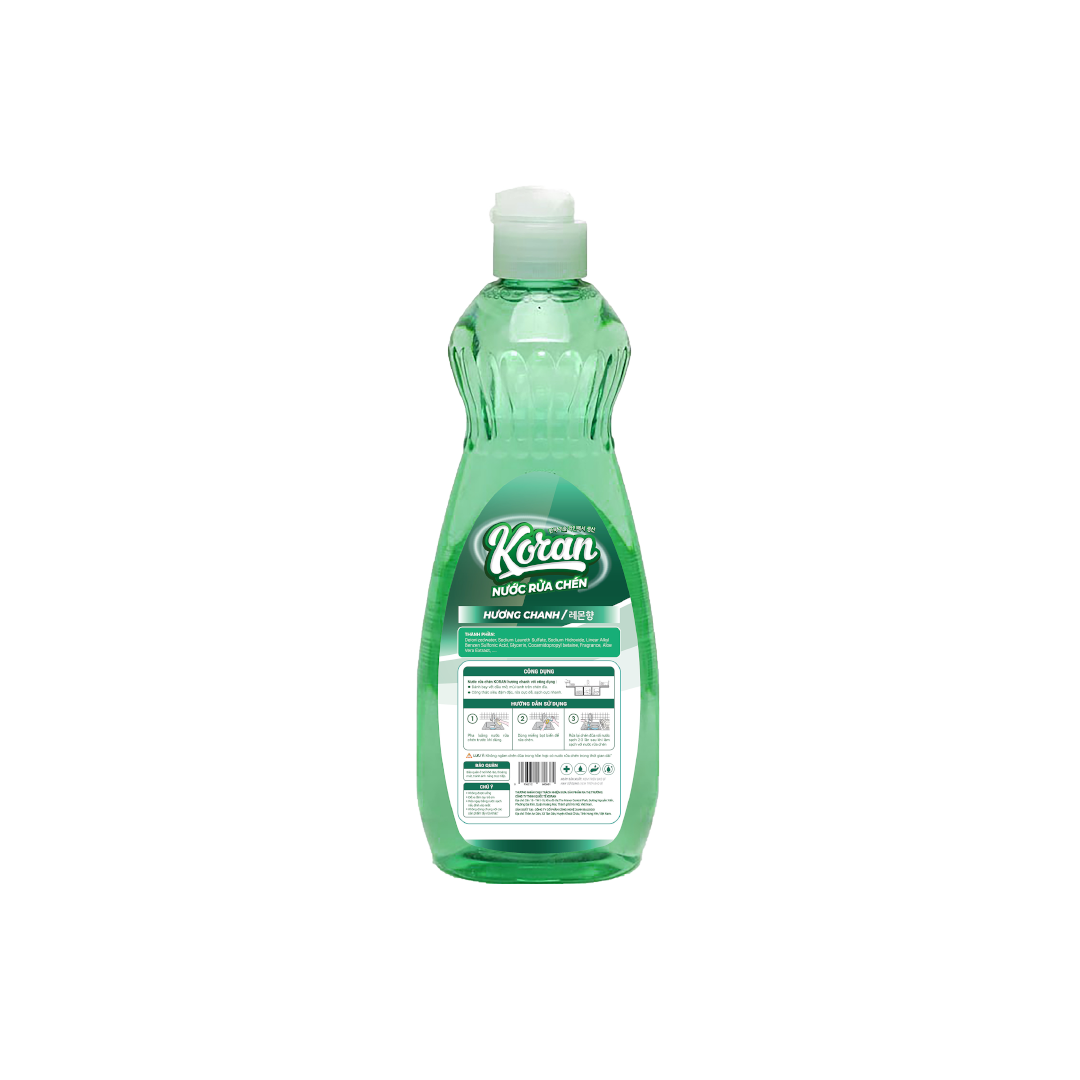 Nước Rửa Chén Hương Chanh 730ml Mat Sau