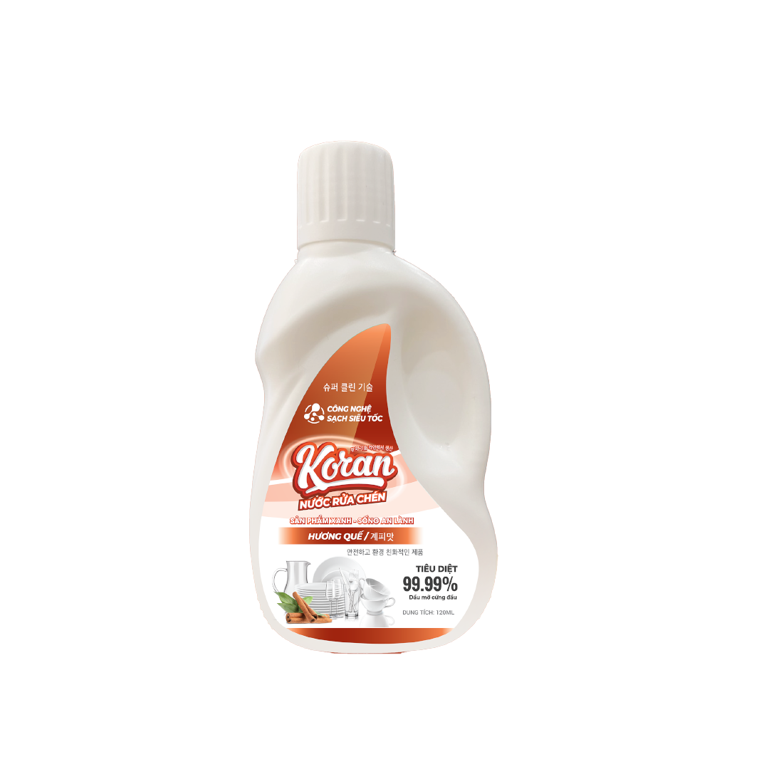 Nước Rửa Chén Hương Quế 120ml Mat Truoc